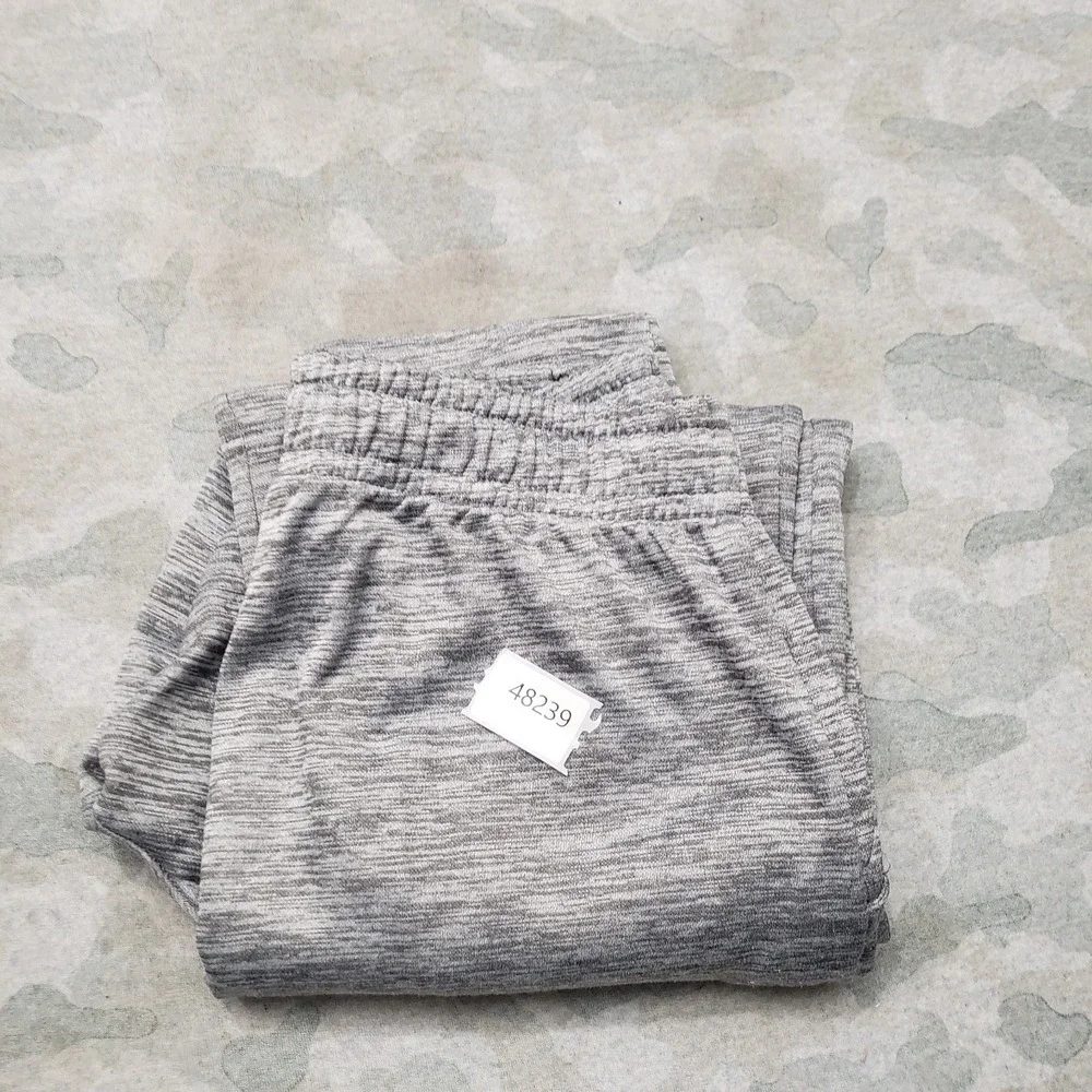 Nike Pants Youth XL Gray Dri-Fit Pockets Drawstring Gym Running Outdoors Fleece‎